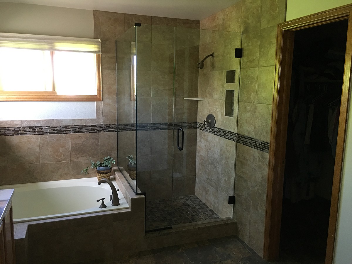 Bath and shower tile Bath and shower tile