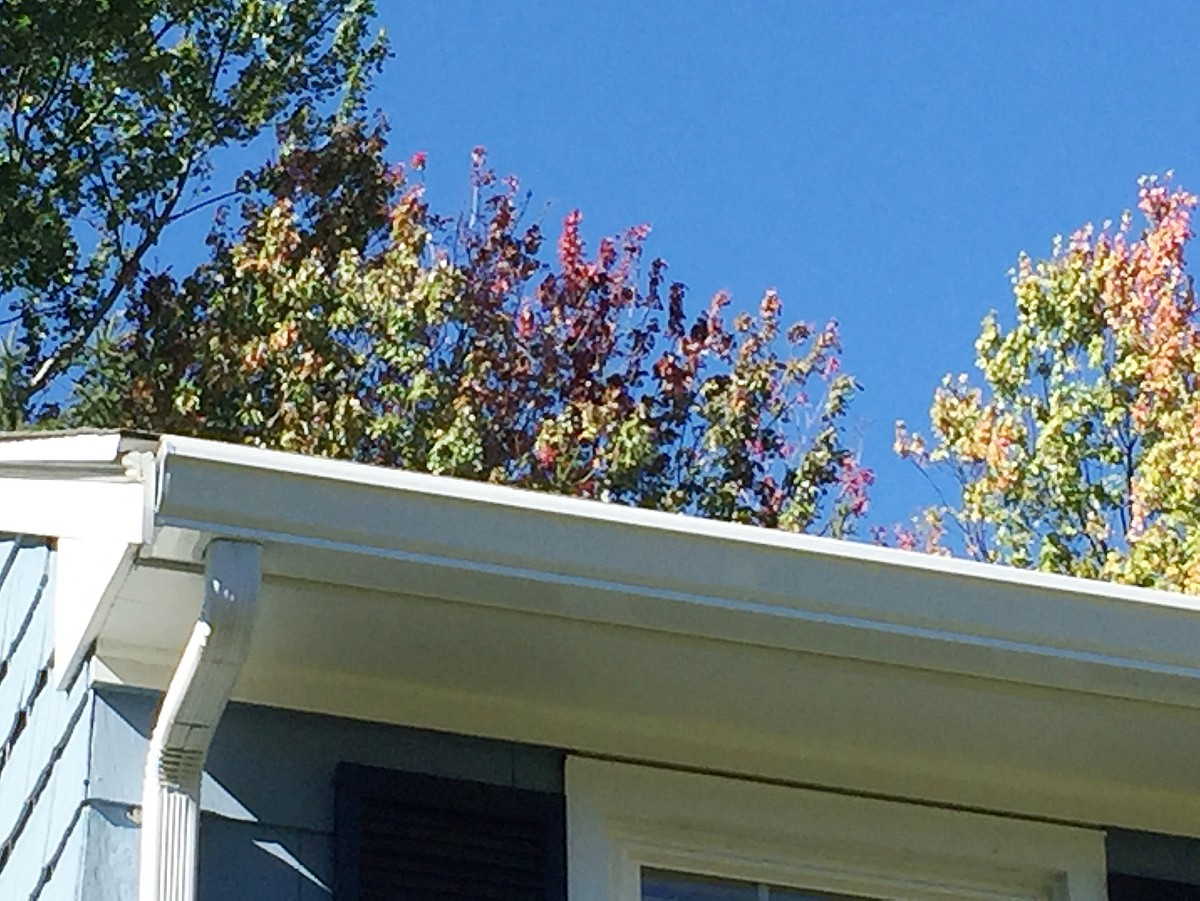 New gutter installation New gutter installation