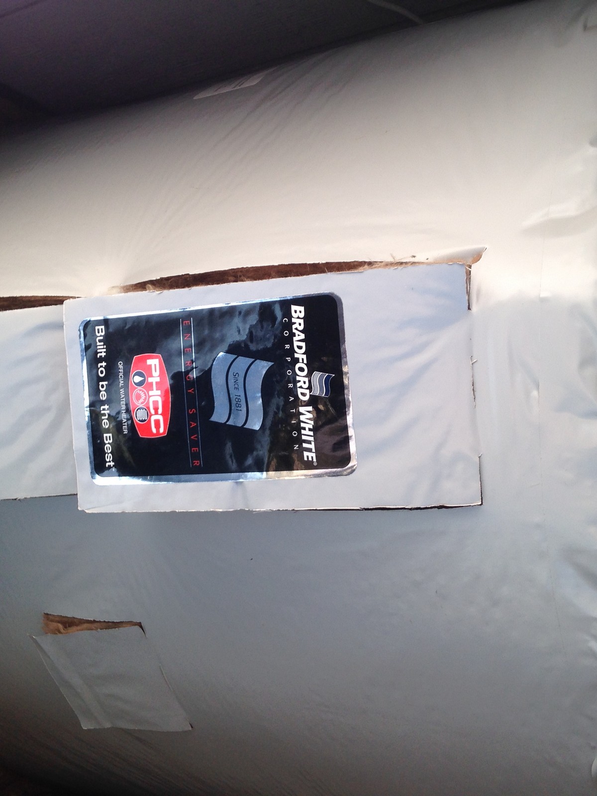 Replacement hot water heater 